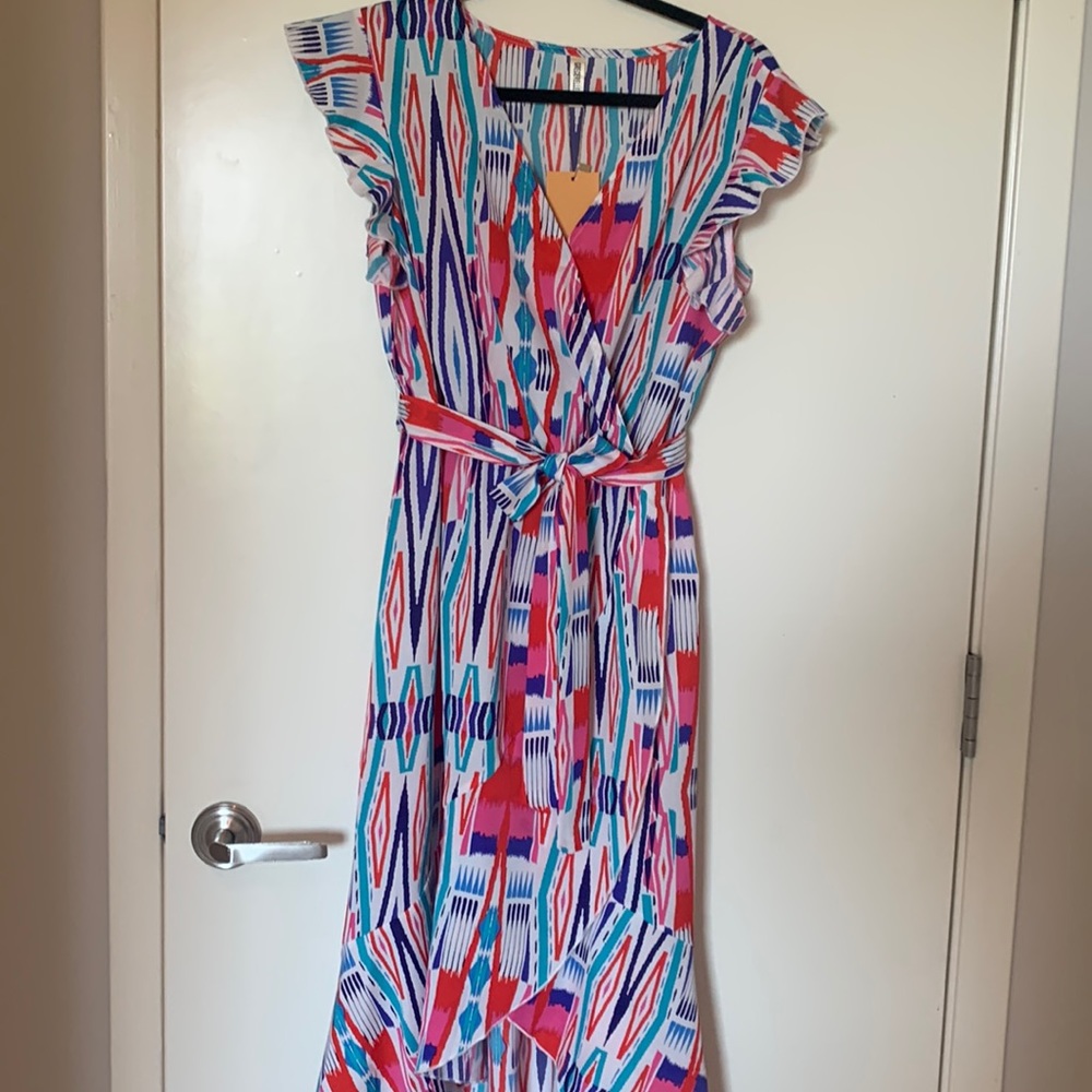 Garcerelle NWT Hi-Low Maxi Dress Size L